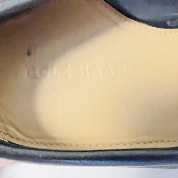 Cole Haan Shoes Mens 13 Black Leather Bit Driving Moc Loafers Casual Comfort main image 7